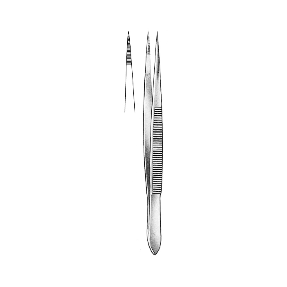 MICRO FOREPS  SERRATED  STR  12.0cm