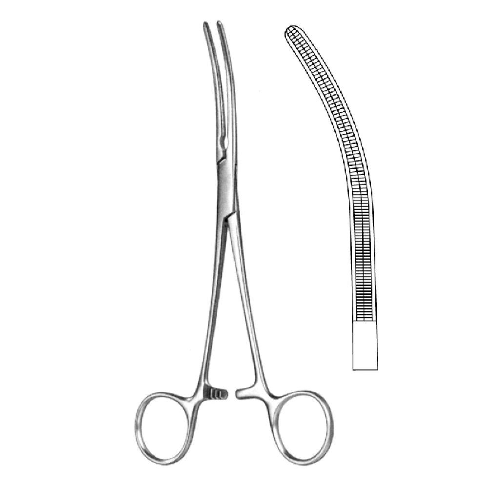 ATRAUMA HEMOSTATIC DE BAKEY-PEAN FORCEPS CVD 20.0cm