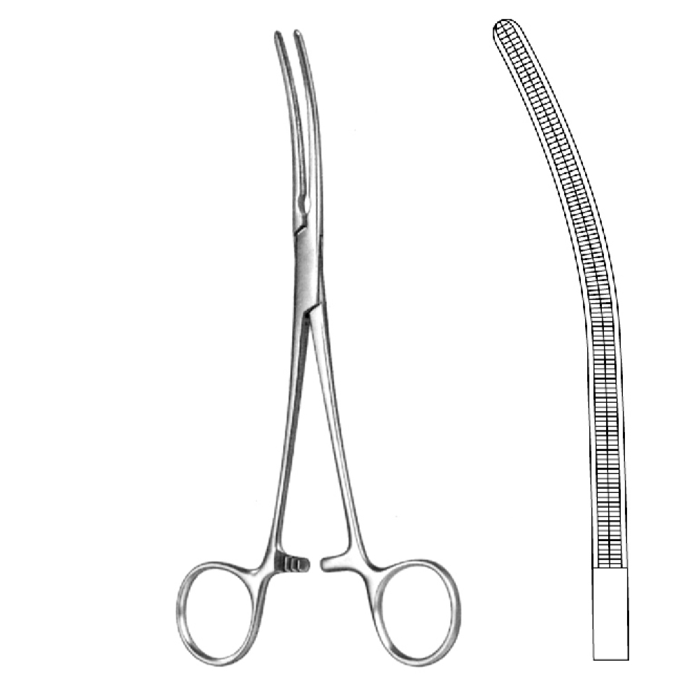 ATRAUMA HEMOSTATIC DE BAKEY-PEAN FORCEPS CVD 26.0cm