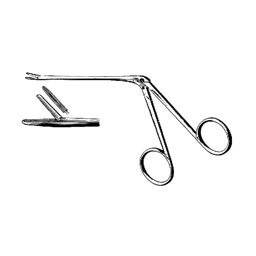 OTOLOGY  EAR POLYPUS HARTMANN NOYES FORCEPS  9.0cm