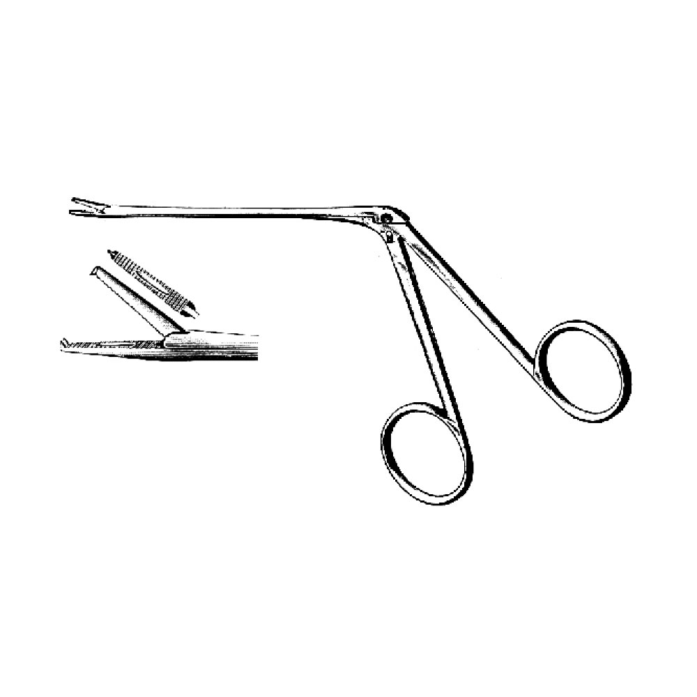 OTOLOGY  EAR POLYPUS HARTMANN NOYES FORCEPS  9.0cm