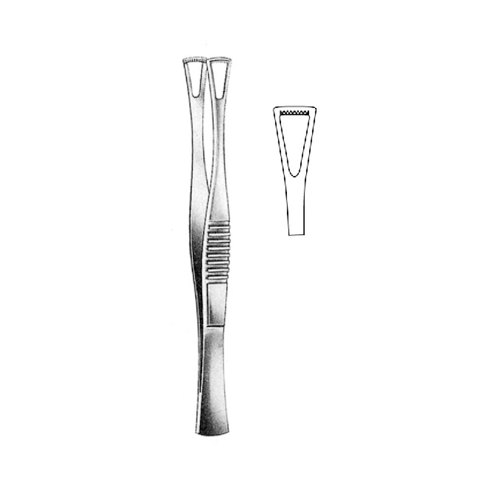 GRASPING FORCEPS DUVAL   14.5cm   7mm