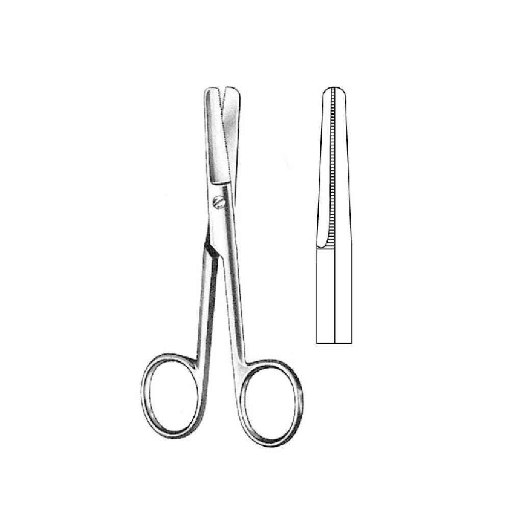 LIGATURE HARVEY SCISSOR  12.5cm 