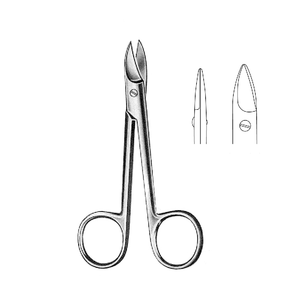 BEEBEE SCISSOR ( saw edge )  CVD 12.0cm