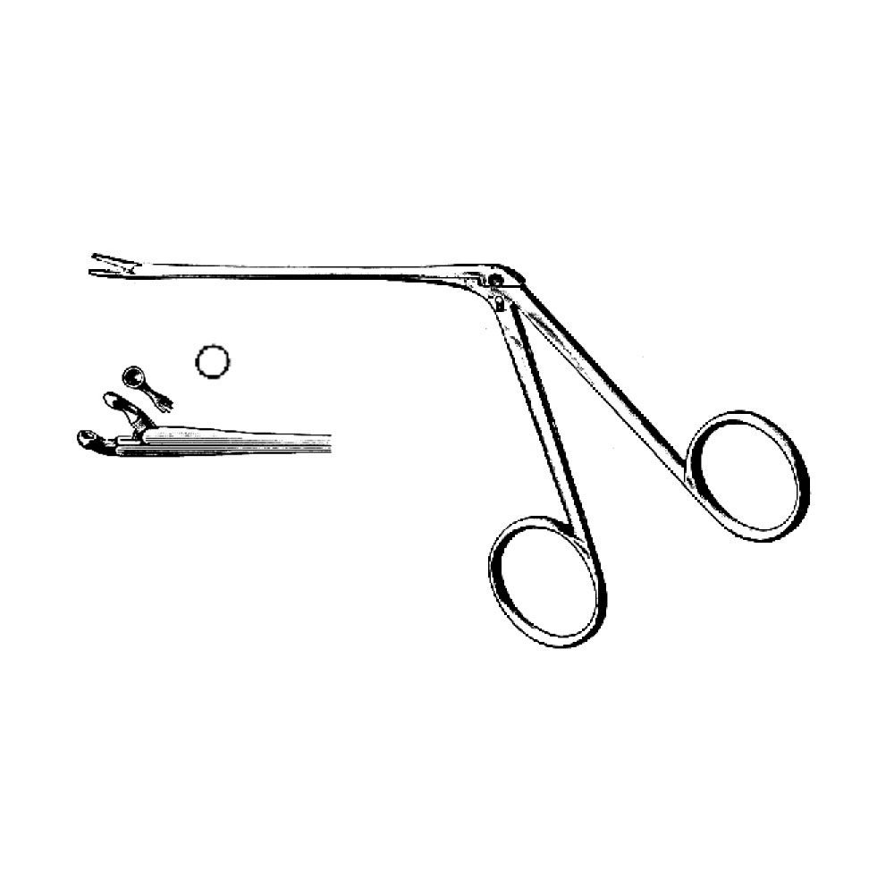 OTOLOGY  EAR POLYPUS HARTMANN FORCEPS  8.5cm