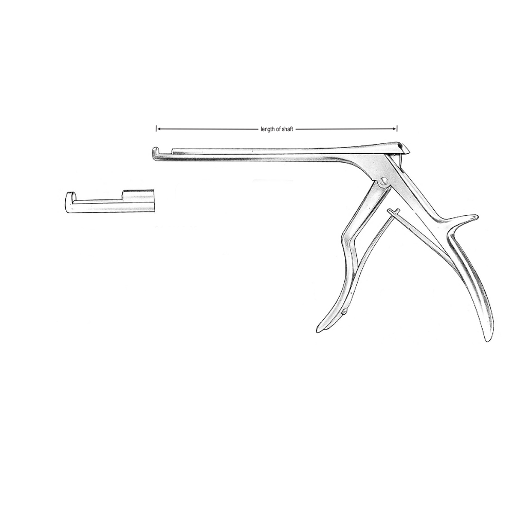 INTERVERTEBRAL DISC RONGEURS  COLCLOUGH length of shaft 15.0cm  5mm