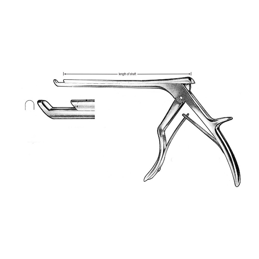 INTERVERTEBRAL DISC RONGEURS COLCLOUGH (Richter) length of shaft 20.0cm  3mm