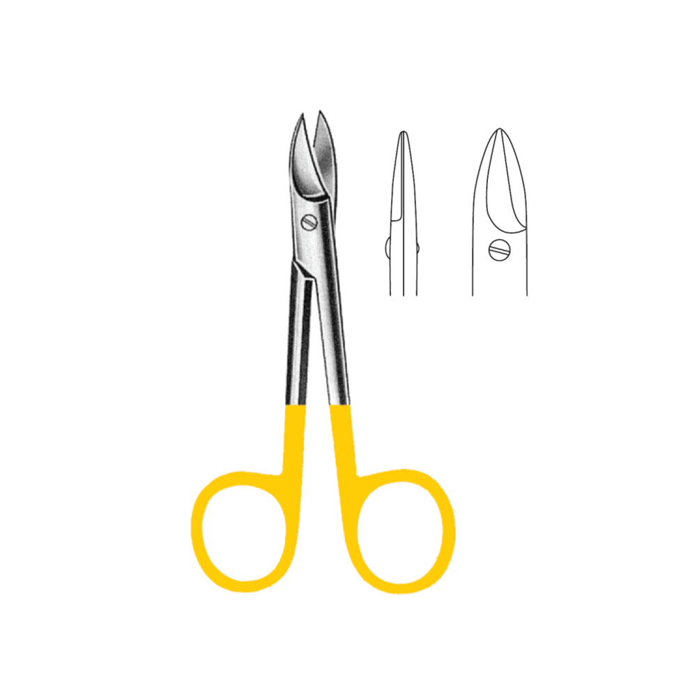 SCISSORS | TC BEEBEE STR   10.0cm  ( sharp )