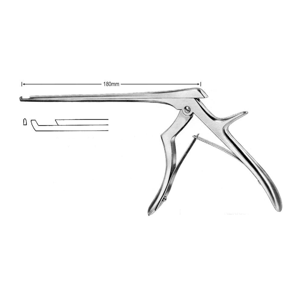 DISC RONGEURS FERRIS-SMITH-KERRISON length of shaft 180mm Cutting 40° forward 1mm