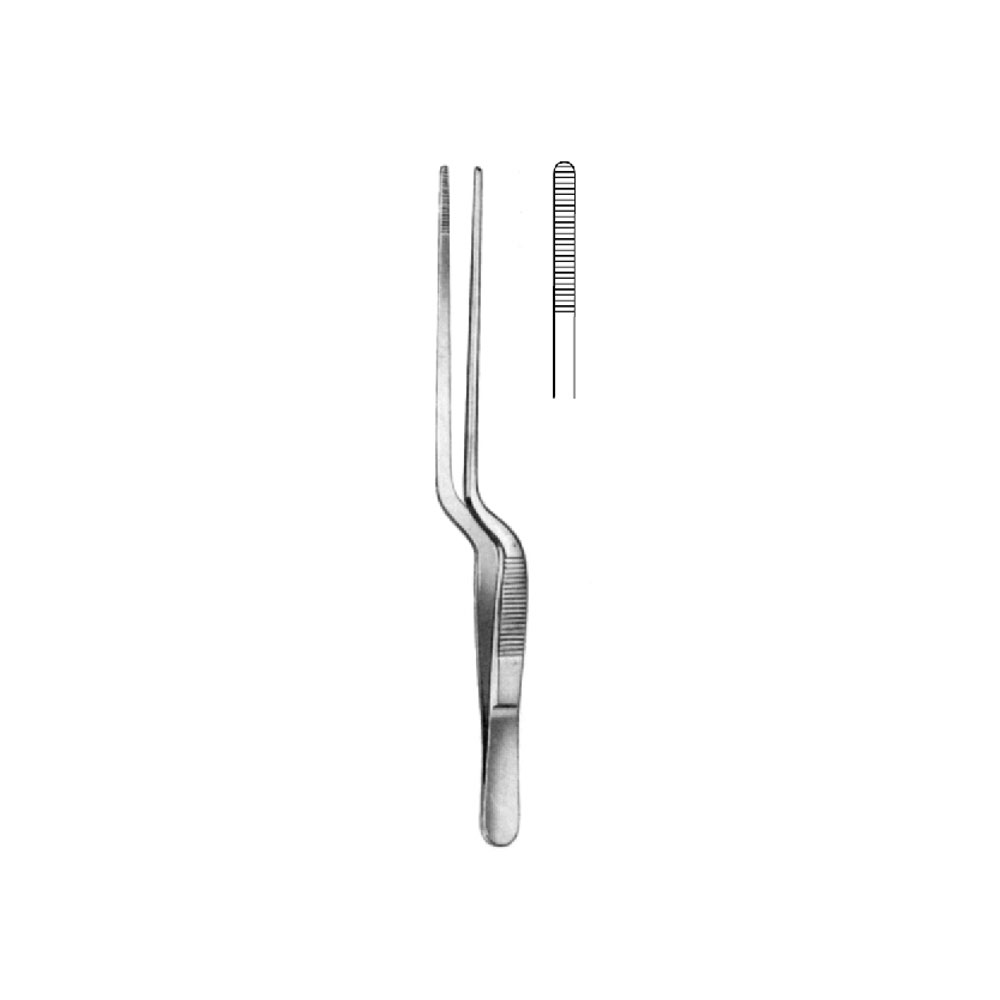 OTOLOGY  EAR DRESSING LUCAE FORCEPS  14.0cm