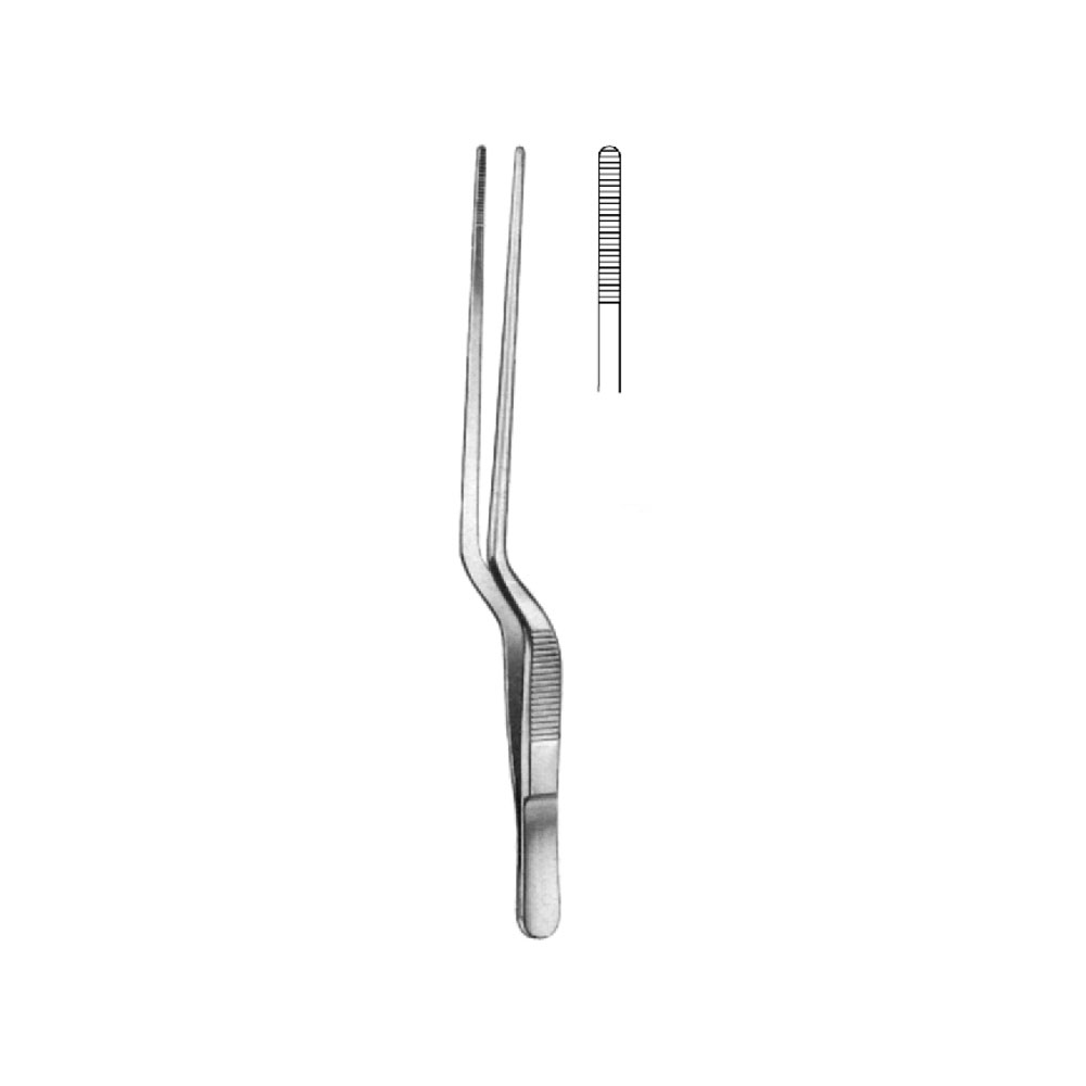 OTOLOGY  EAR DRESSING JANSEN FORCEPS  16.0cm