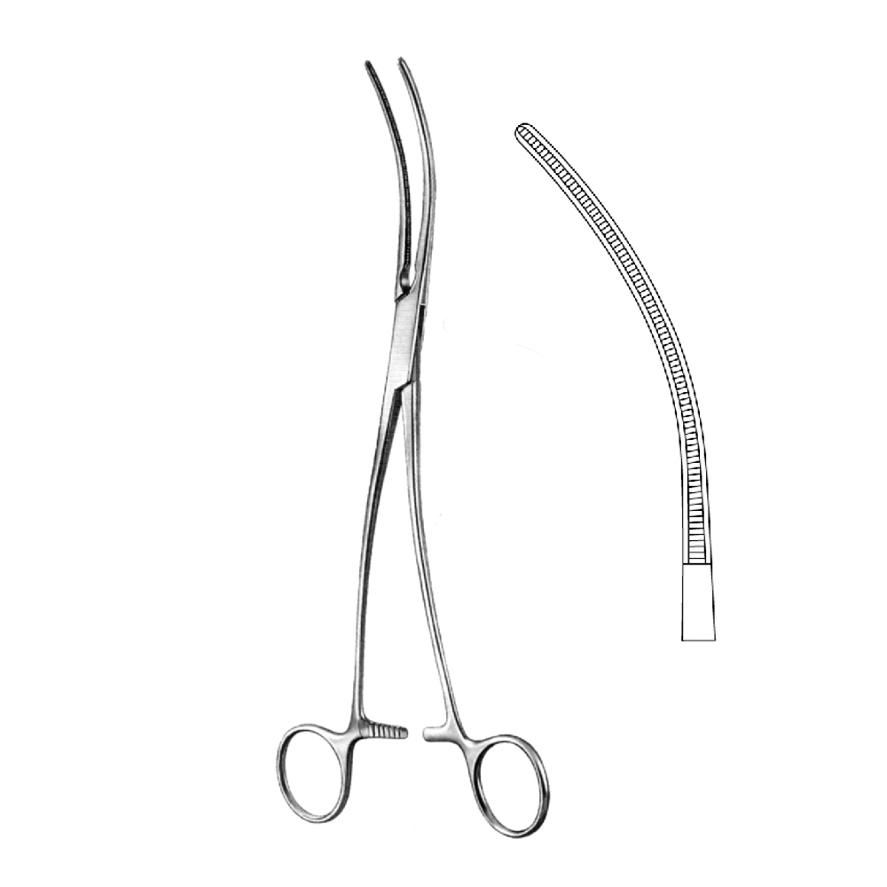 AORTIC ANEURYSM DE BAKEY-BAHNSON CLAMPS  24.0cm