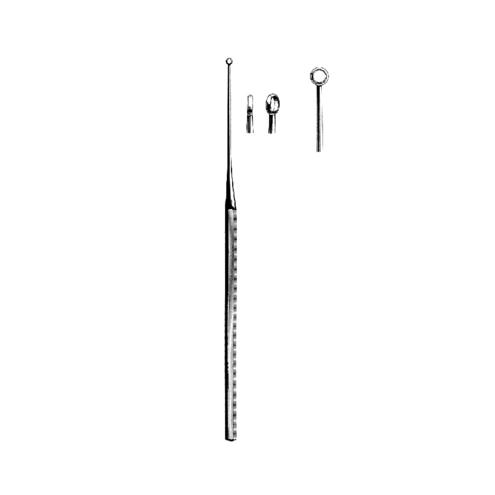 OTOLOGY  CURETTES  BUCK  16.5cm   blunt Fig.2