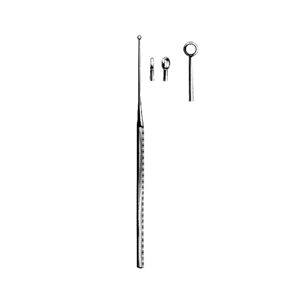 OTOLOGY  CURETTES  BUCK  16.5cm   blunt Fig.3