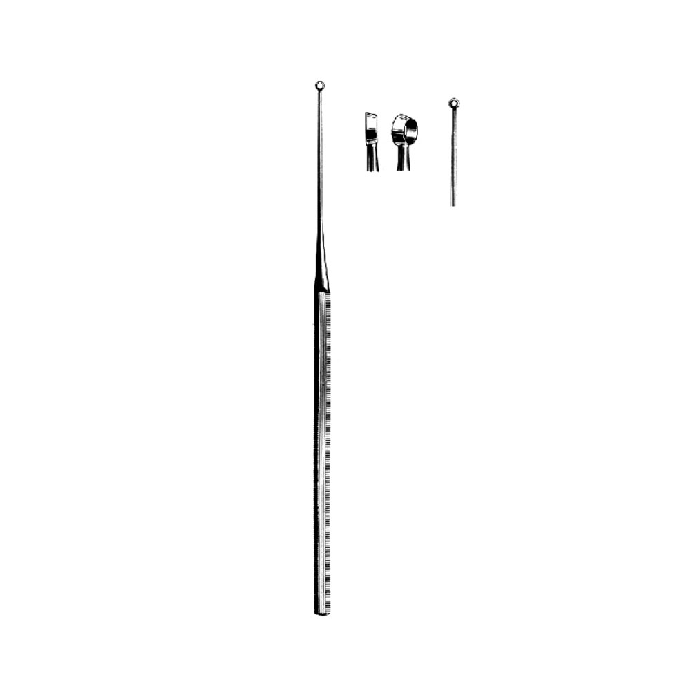 OTOLOGY  CURETTES  BUCK  16.5cm   sharp Fig.000