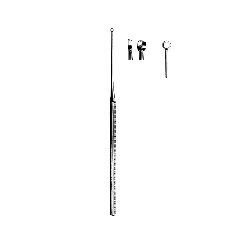 OTOLOGY  CURETTES  BUCK  16.5cm   sharp Fig.2