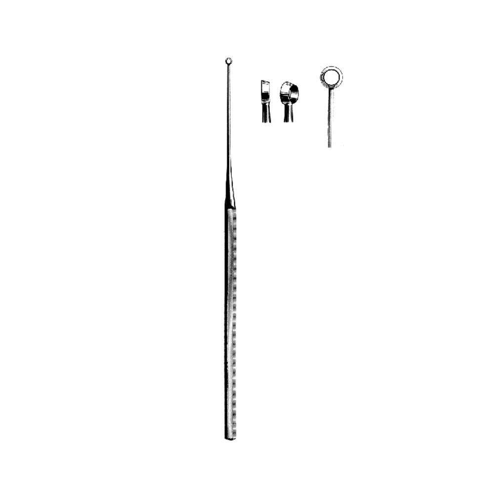 OTOLOGY  CURETTES  BUCK  16.5cm   sharp Fig.4