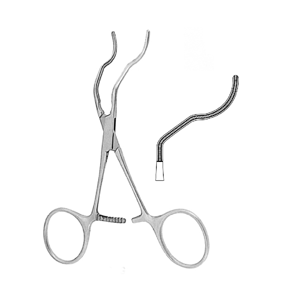 PERIPHERAL VASCULAR GREGORY CLAMPS  14.0cm