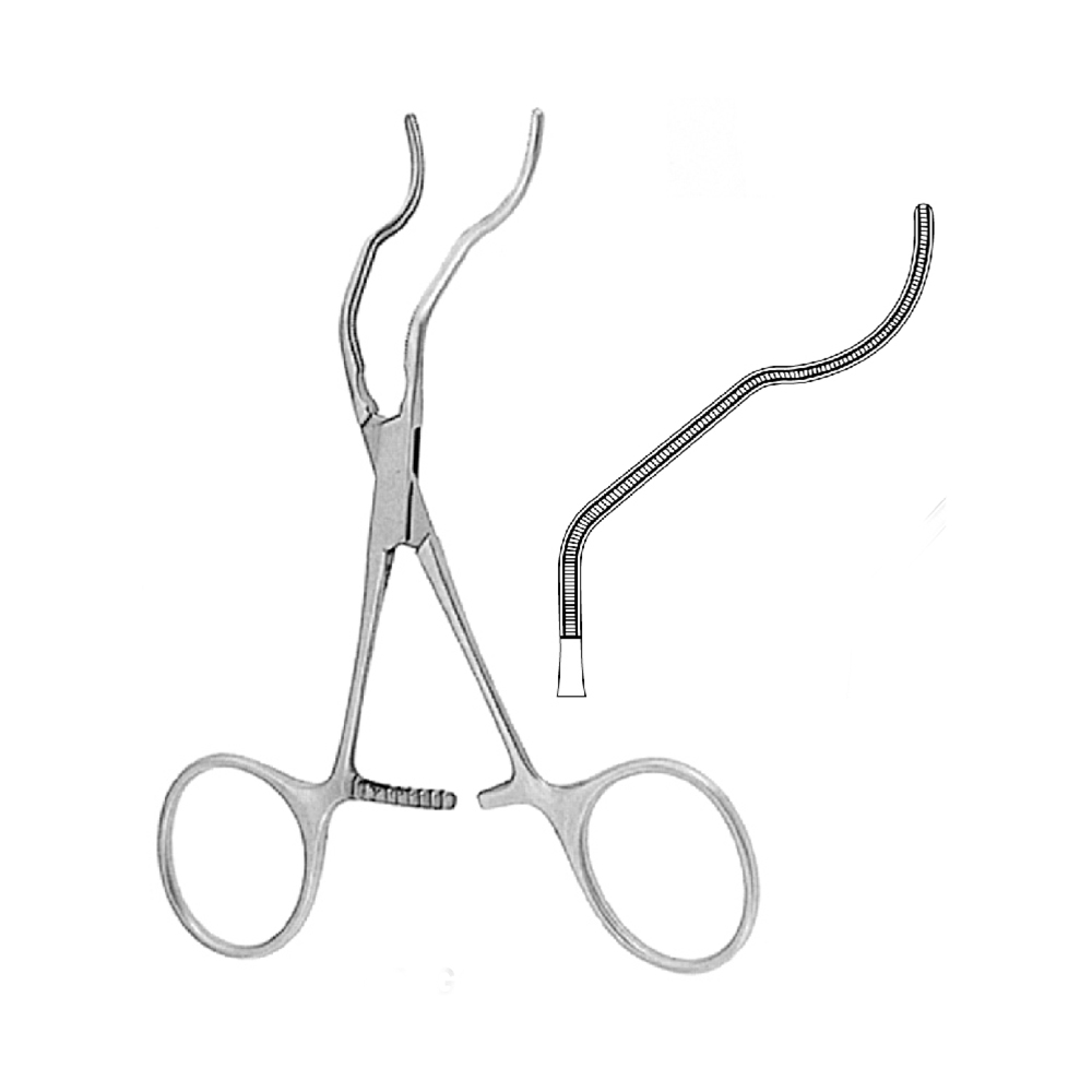 PERIPHERAL VASCULAR GREGORY CLAMPS  16.0cm