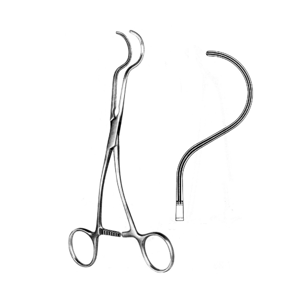 PERIPHERAL VASCULAR DALE CLAMPS  19.0cm