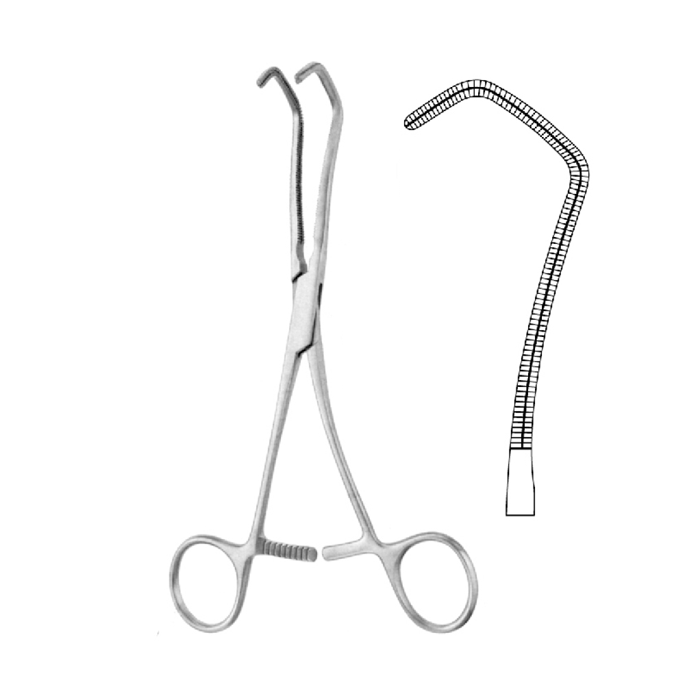 ATRAUMA CARDIOVASCULAR COOLEY-DERRA FORCEPS  17.0cm