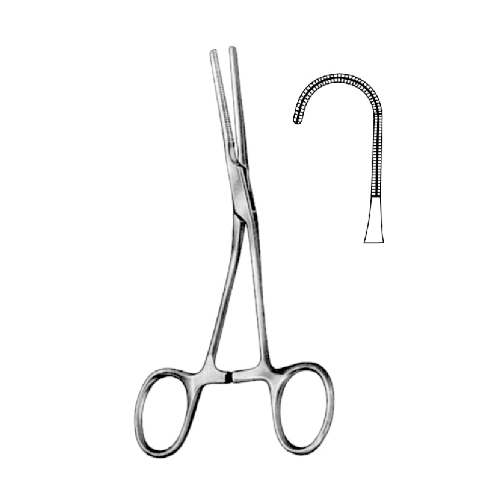 NEONATAL AND PEDIATRIC CLAMPS  13.5cm  Fig.9