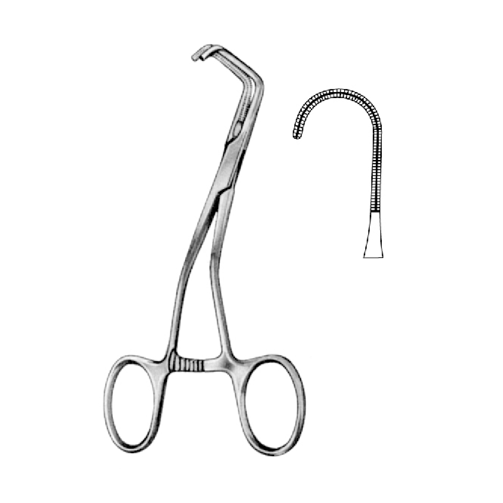 NEONATAL AND PEDIATRIC CLAMPS  13.5cm  Fig.9