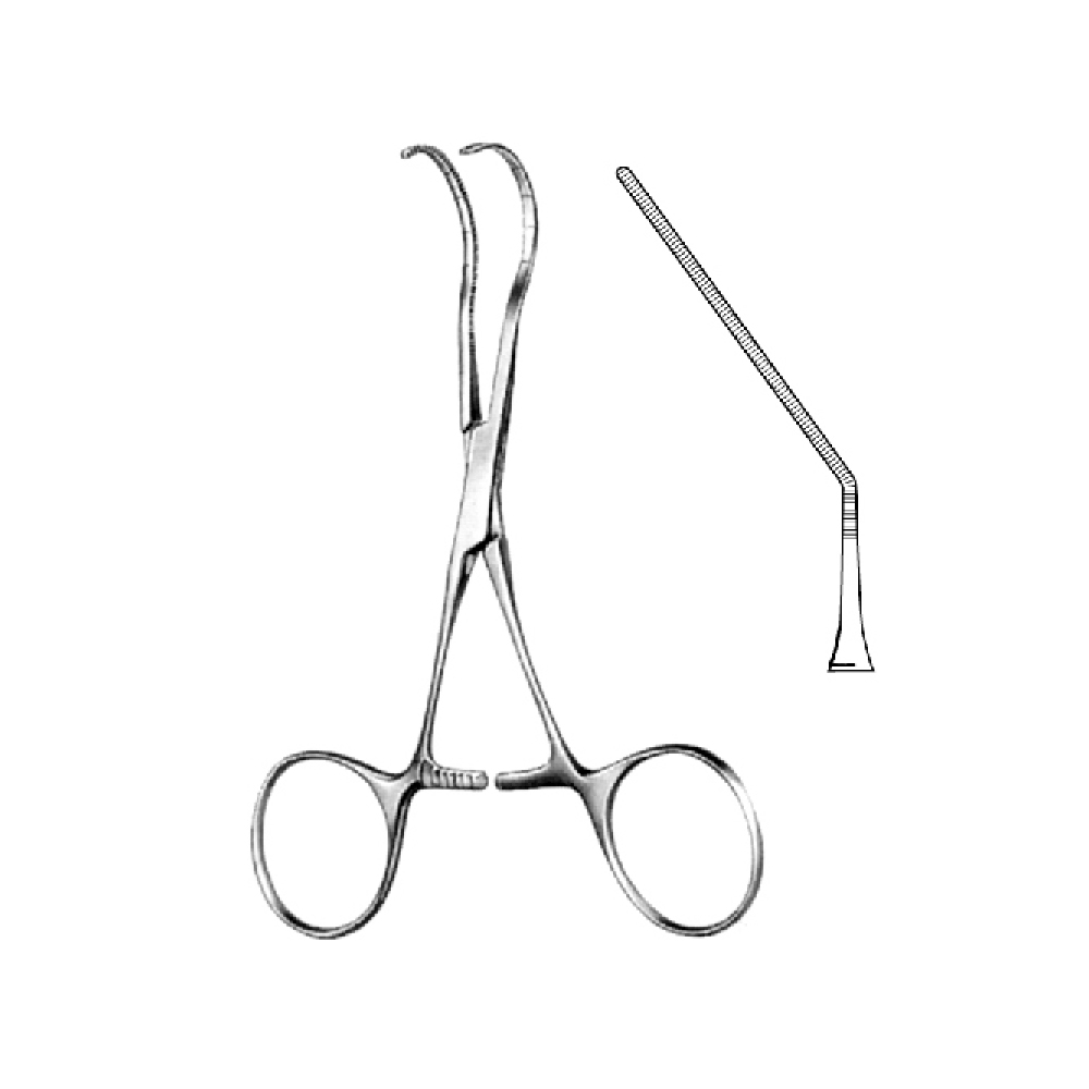 NEONATAL AND PEDIATRIC CASTANEDA CLAMPS  13.0cm  