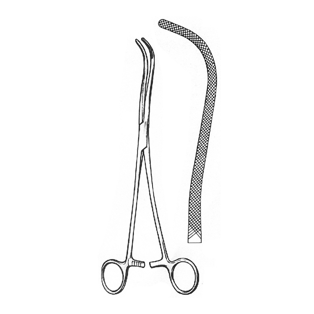 BLOOD VESSEL  HARKEN CLAMPS 24.0cm