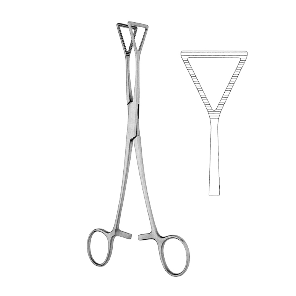 CARDIOVASCULAR LUNG GRASPING LOVELACE FORCEPS 20.0cm