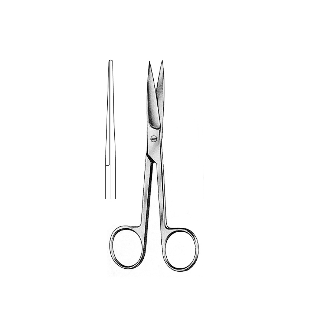 Operating Scissors standard  S/S   STR 10.5cm