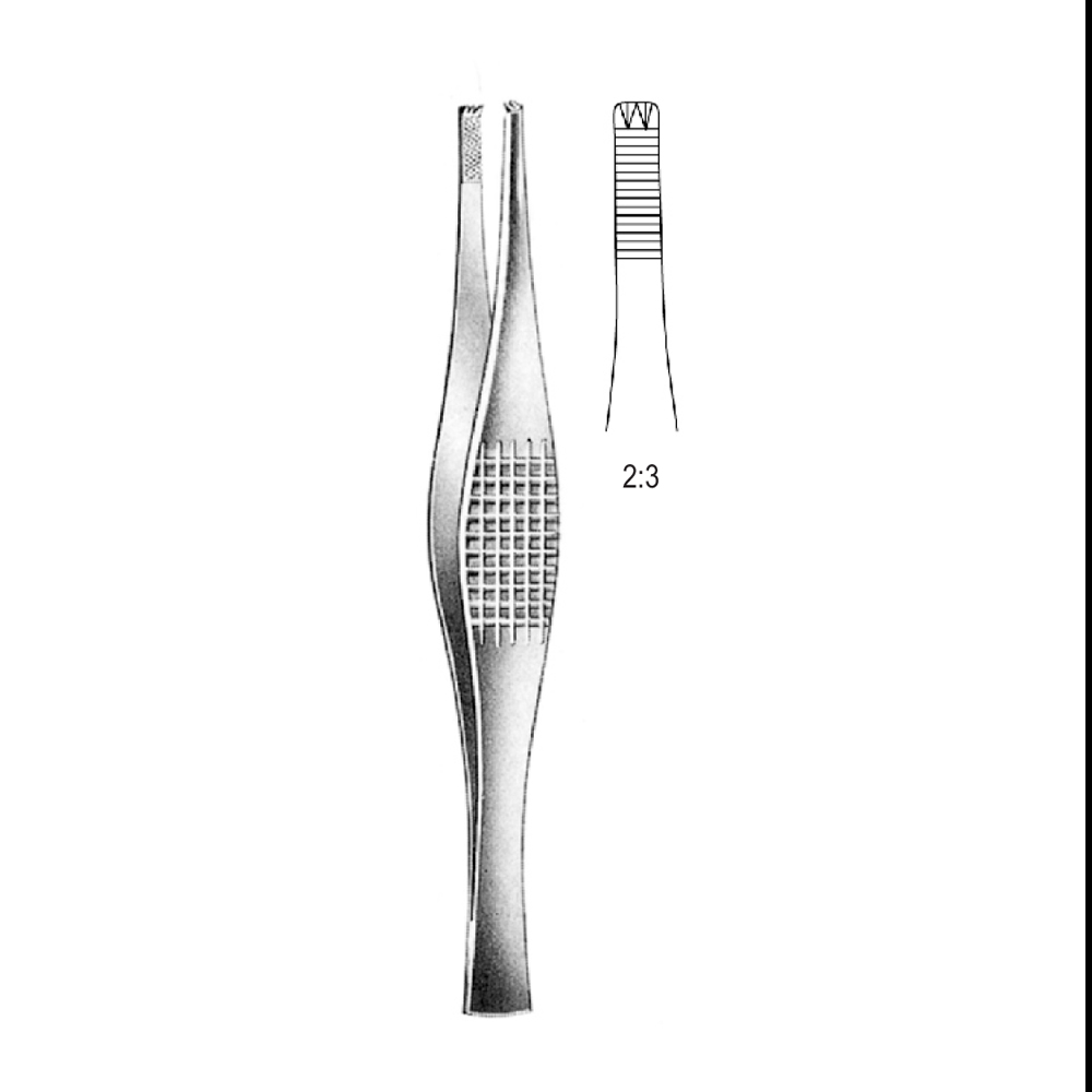 TISSUE FORCEPS  FERRIS-SMITH   18.0cm  TEETH 2X3