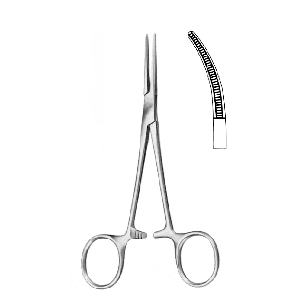 ATRAUMA HEMOSTATICS DE BAKEY-KELLY FORCEPS CVD  14.0cm