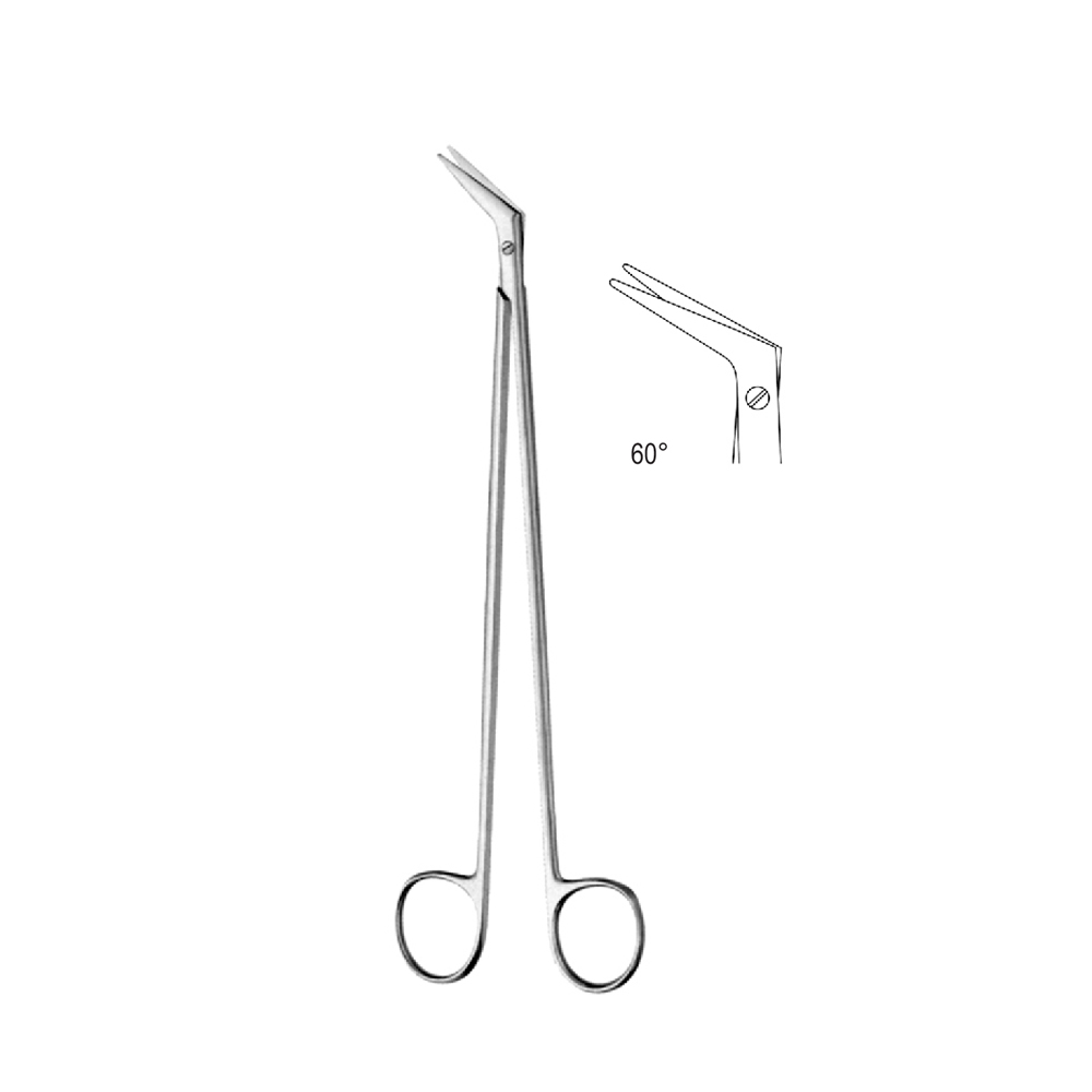 Vascular DE BAKEY SCISSOR  16.0cm    60°DEGREE