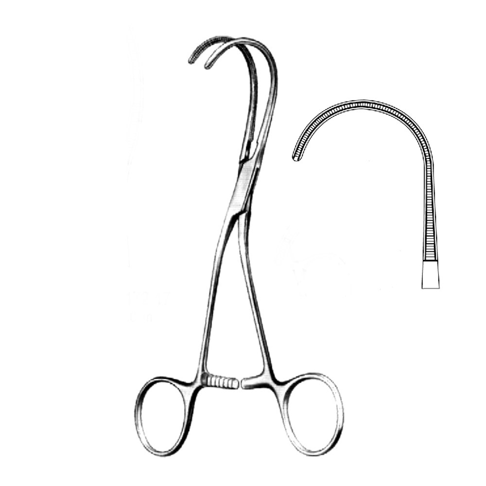 ATRAUMA CARDIOVASCULAR DE BAKEY  FORCEPS  16.0cm