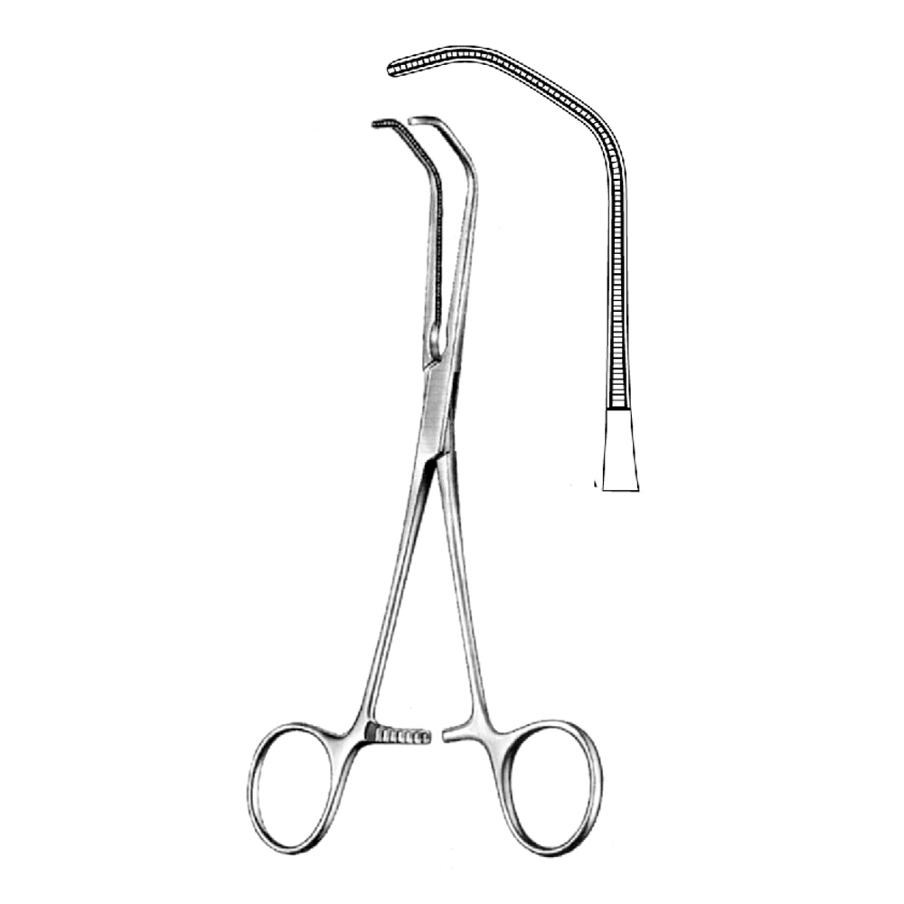 ATRAUMA CARDIOVASCULAR DE BAKEY BECK FORCEPS  17.0cm