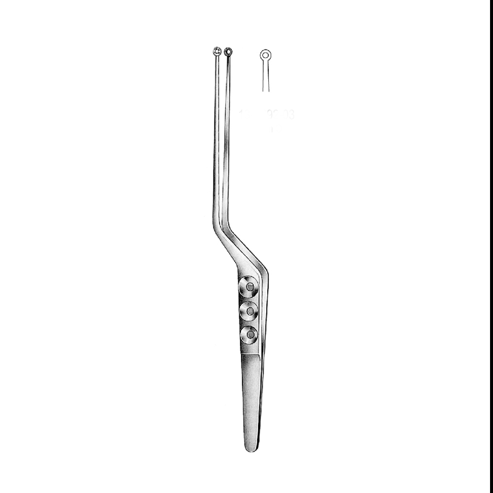 TISSUE FORCEPS YASARGIL  22.0cm    3mm Ø